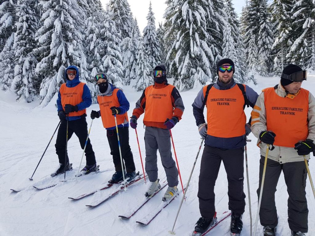 Praktična nastava iz predmeta Skijanje