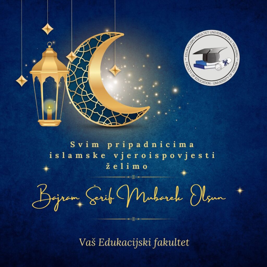 Bajram Šerif Mubarek Olsun