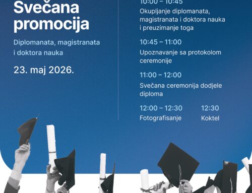 Svečana promocija diplomanata, magistranata i doktora nauka